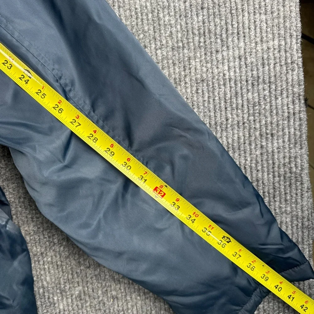Antler Uniform Jacket Men 4X Blue Quilted Hooded Workwear Insulated Vintage